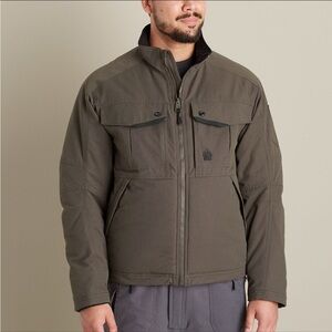 Duluth Trading Co Men's Alaskan Hardgear Deadhorse Jacket in Olive Green